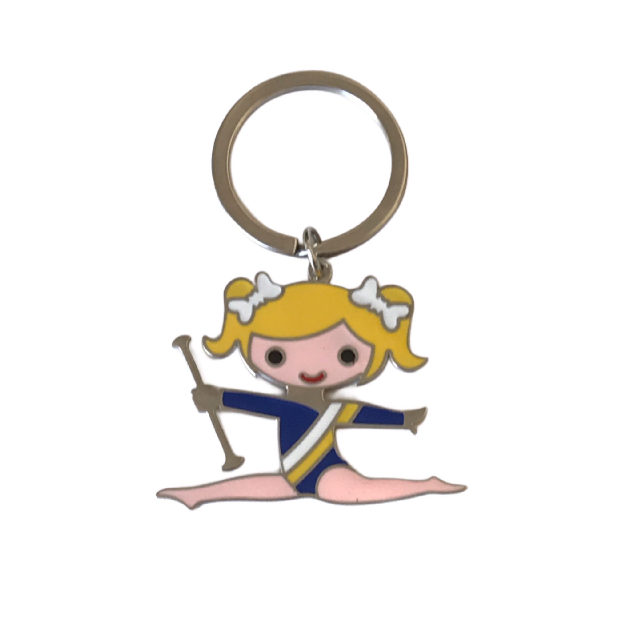 Pendentif - porte-clés Twirler acier inoxydable
